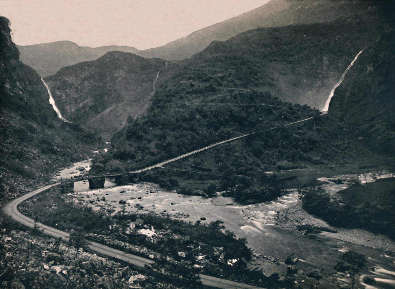 Stalheimskleven, 1914. autorstwa Unbekannt
