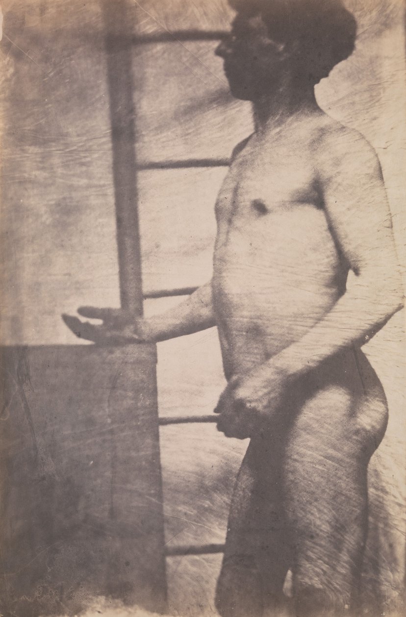 [Stojący Akt Męski], ca. 1856. autorstwa Unbekannt