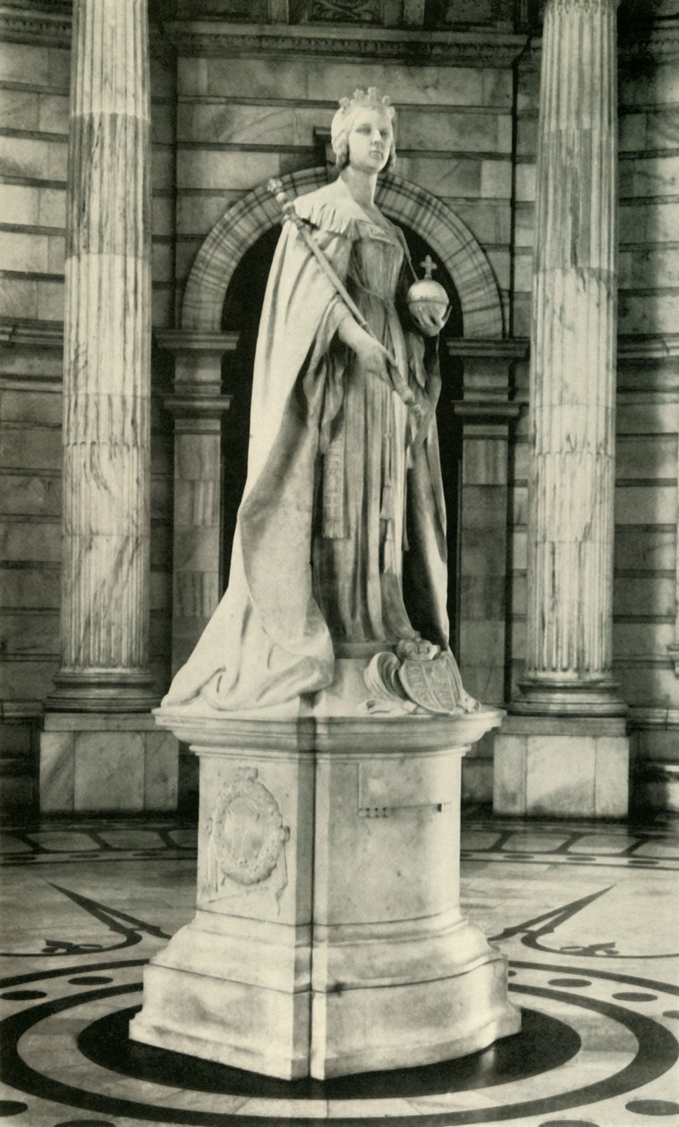 Posąg królowej Wiktorii, 1925. autorstwa Unbekannt