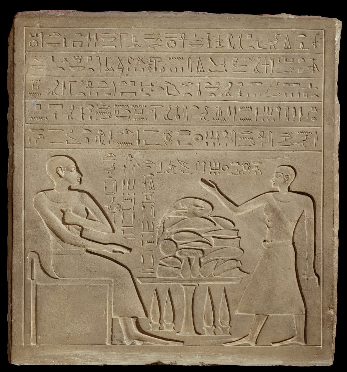 Stela z Imeny, Nowe Królestwo c1540 pne-c1070 pne autorstwa Unbekannt