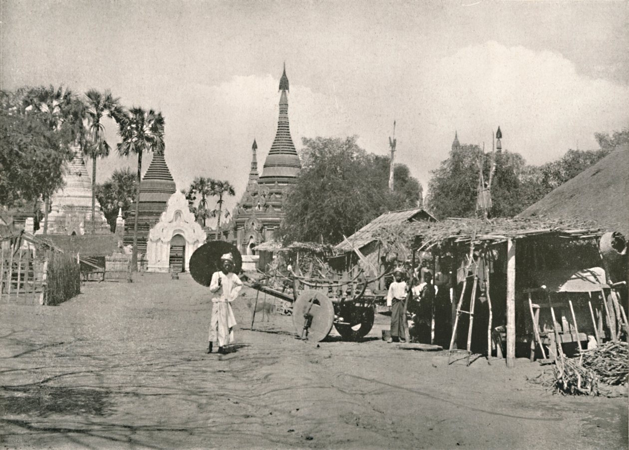 Scena uliczna, Bhamo, 1900. autorstwa Unbekannt