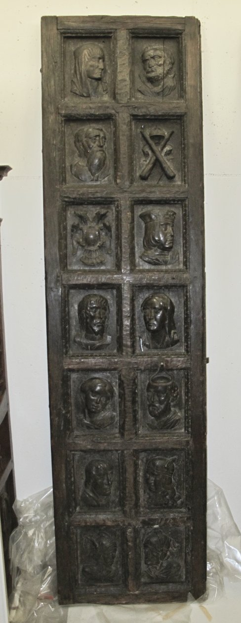 Para drzwi do studia, 1500s. autorstwa Unbekannt
