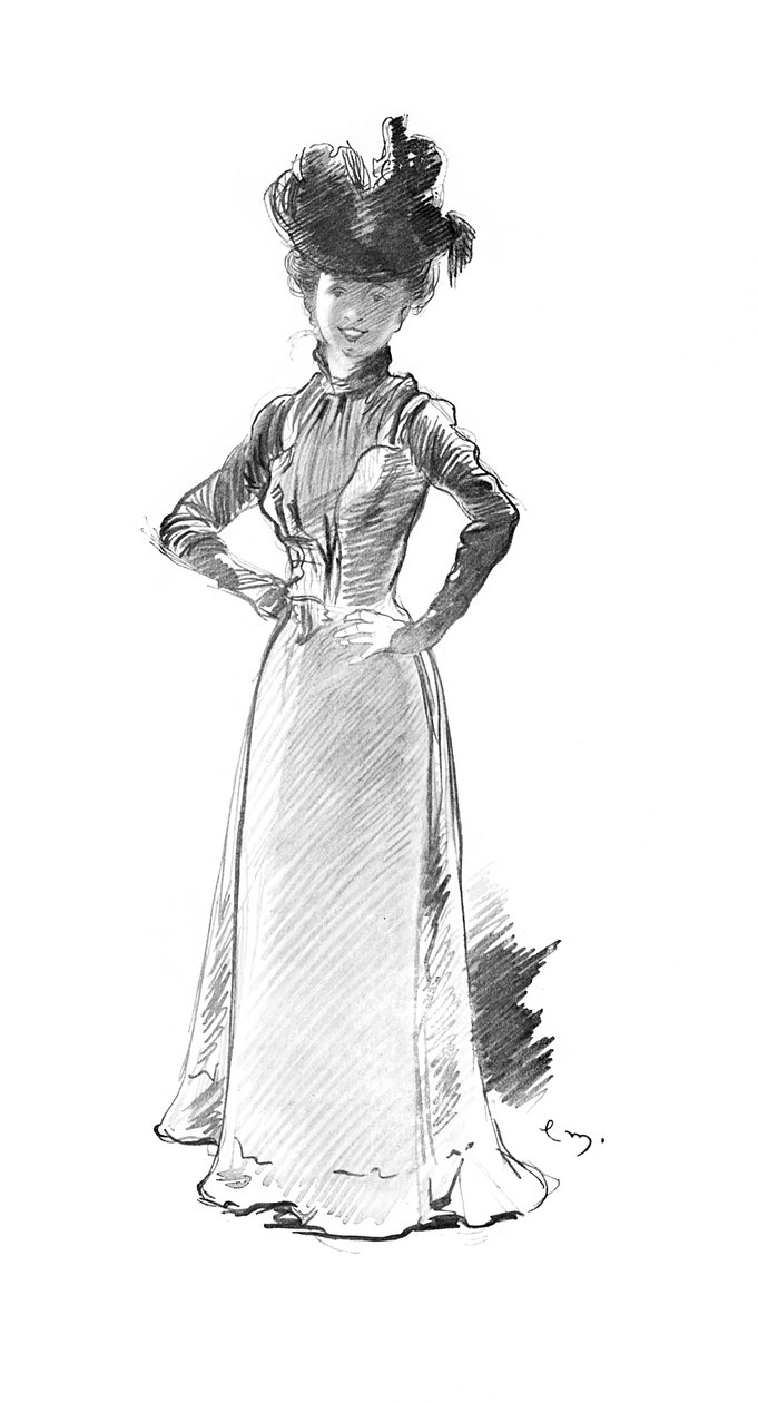 Studium, 1901 autorstwa Unbekannt