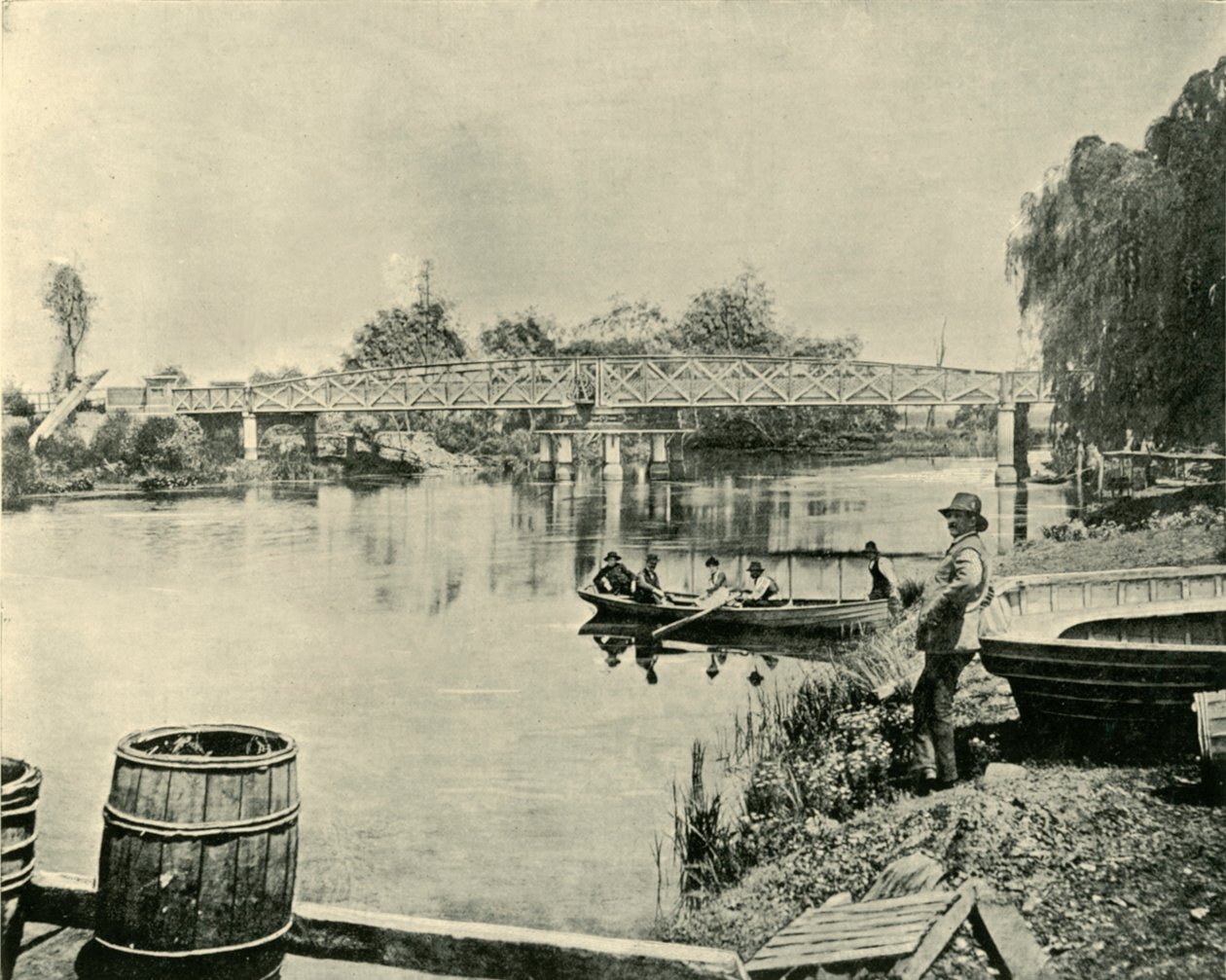 Most obrotowy nad Latrobe, 1901. autorstwa Unbekannt