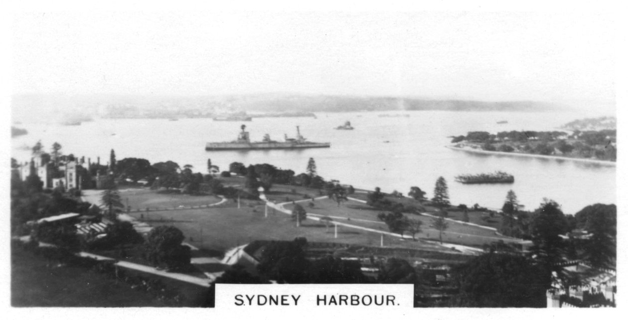 Port w Sydney, Australia, 1928 autorstwa Unbekannt