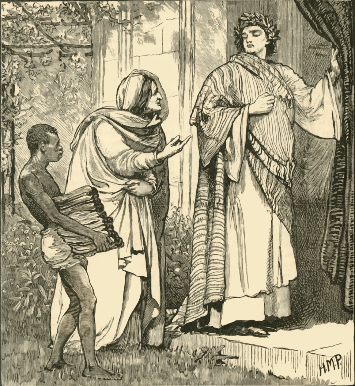 Tarkwiniusz i Sybilla, 1890. autorstwa Unbekannt