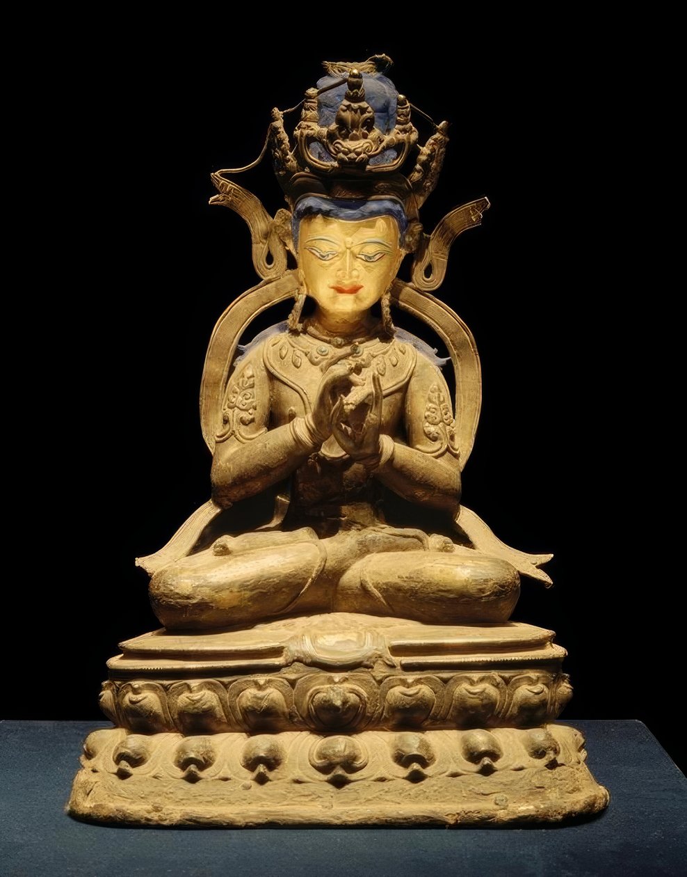 Tathagata Vairocana / Rzeźba, 1300 n. Chr. autorstwa Unbekannt