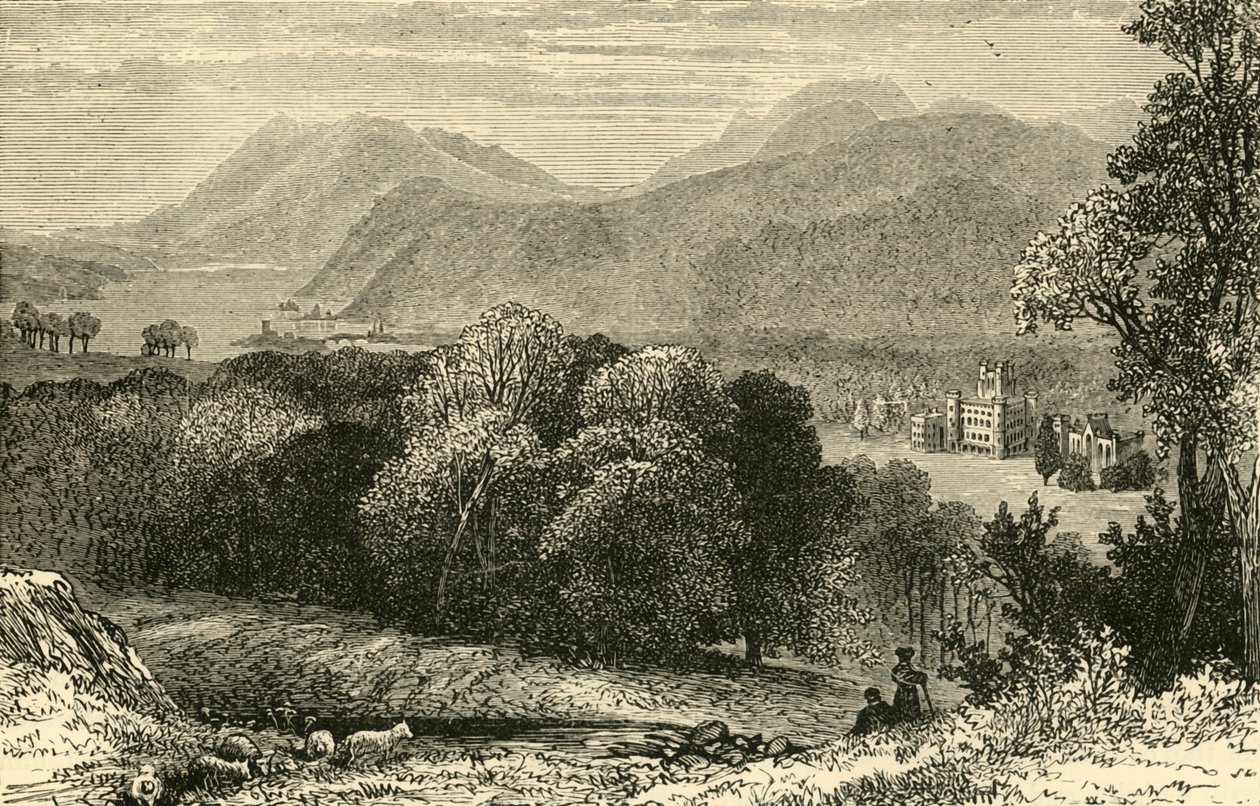 Zamek Taymouth, 1898. autorstwa Unbekannt