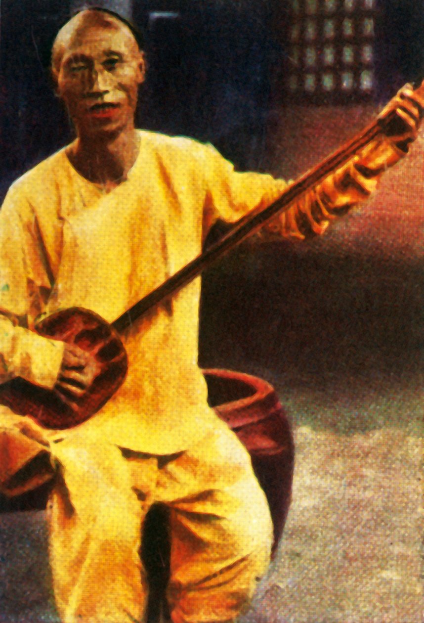 Muzyk herbaciany, Chiny, ok. 1928. autorstwa Unbekannt