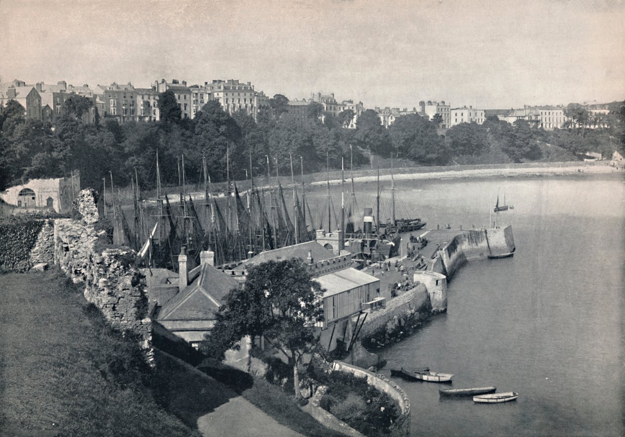 Tenby - Widok ogólny, 1895 autorstwa Unbekannt
