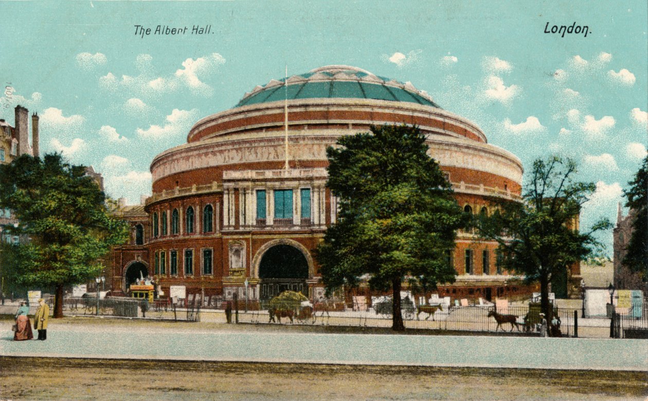Albert Hall, Londyn, ok. 1910 r. autorstwa Unbekannt