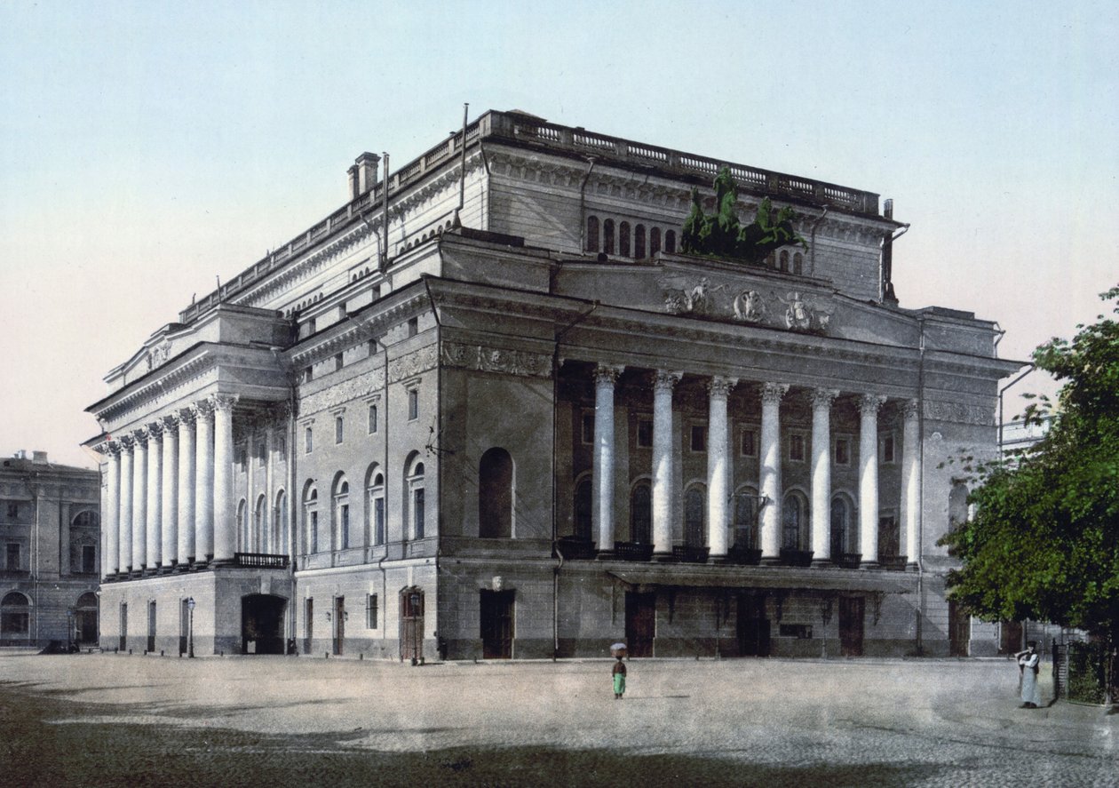 Teatr Aleksandryński, Sankt Petersburg, Rosja, ok. 1890-c1905 autorstwa Unbekannt