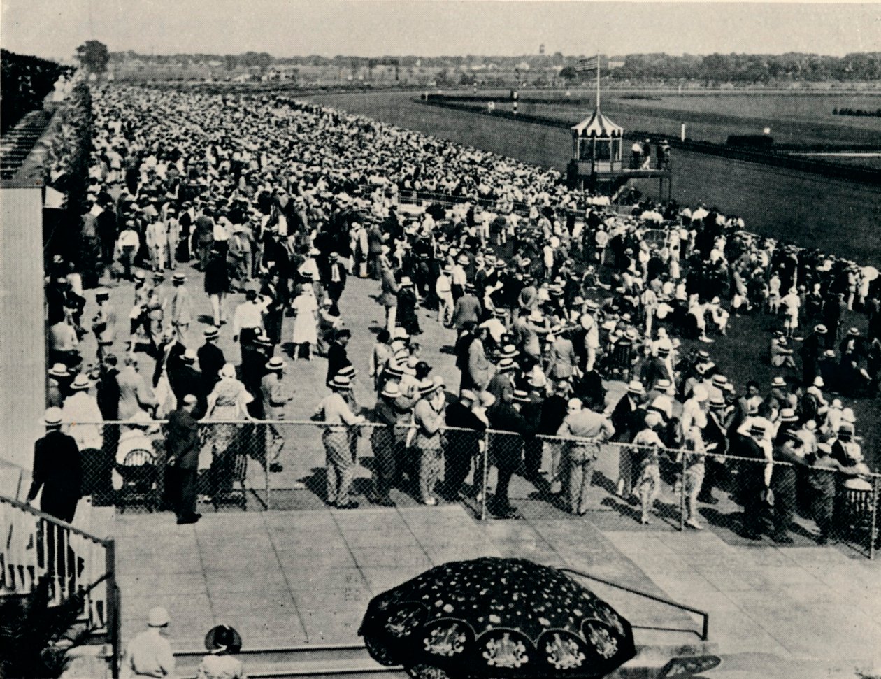 Tor wyścigowy Arlington, Chicago, ok. 1930 r autorstwa Unbekannt