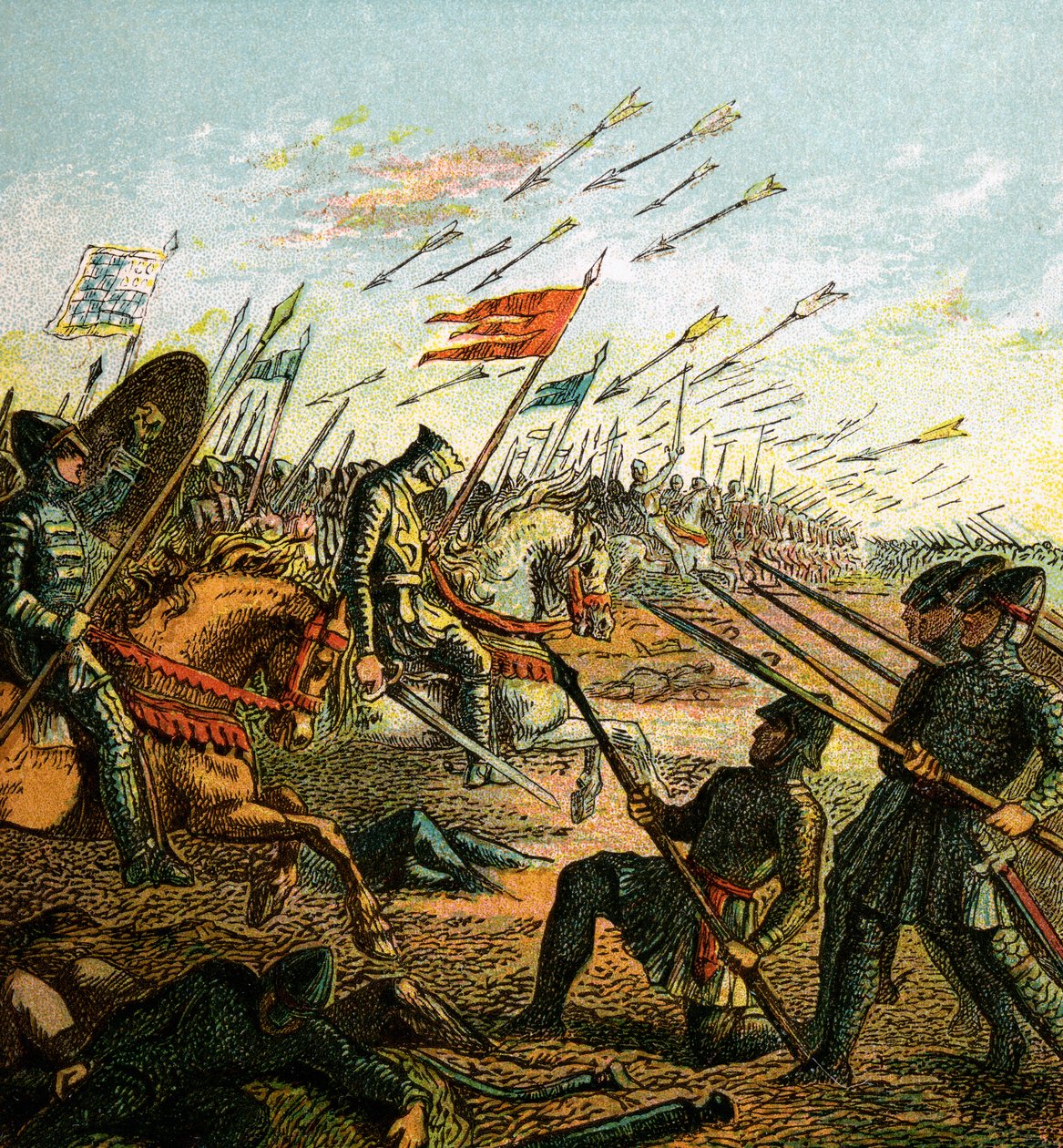 Bitwa pod Hastings, 1066, c1850 autorstwa Unbekannt