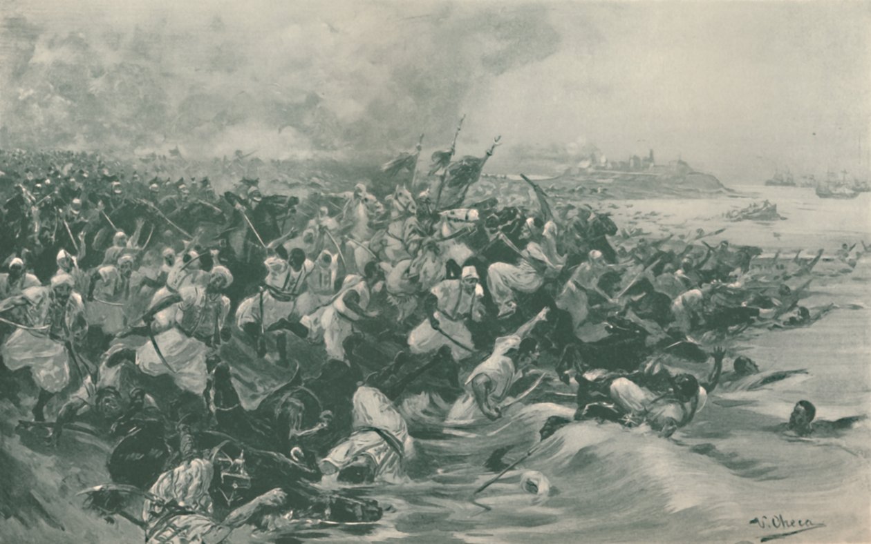 Bitwa pod Aboukir, 1799, 1896. autorstwa Unbekannt