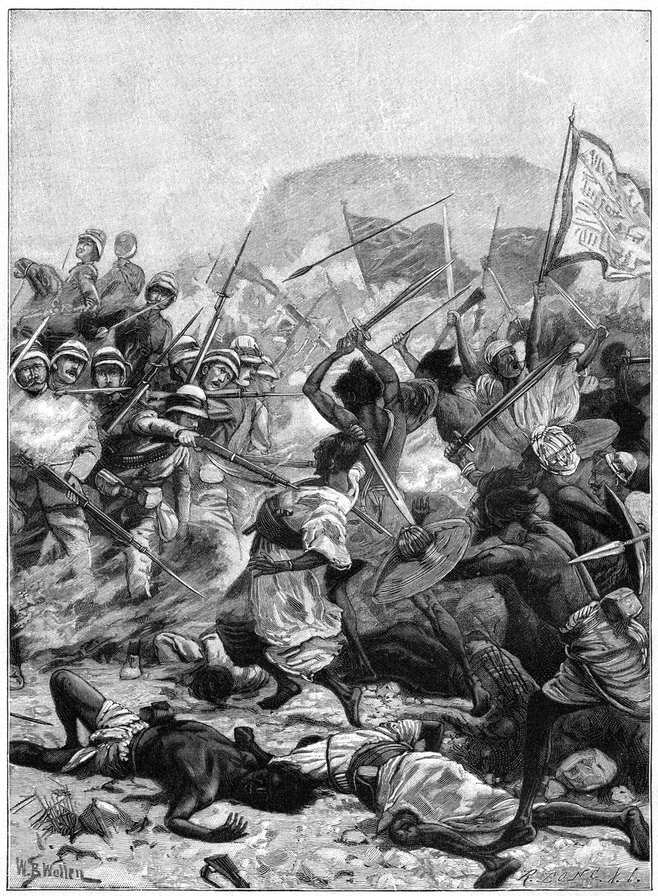 Bitwa pod Chartumem, 1885 1900 autorstwa Unbekannt
