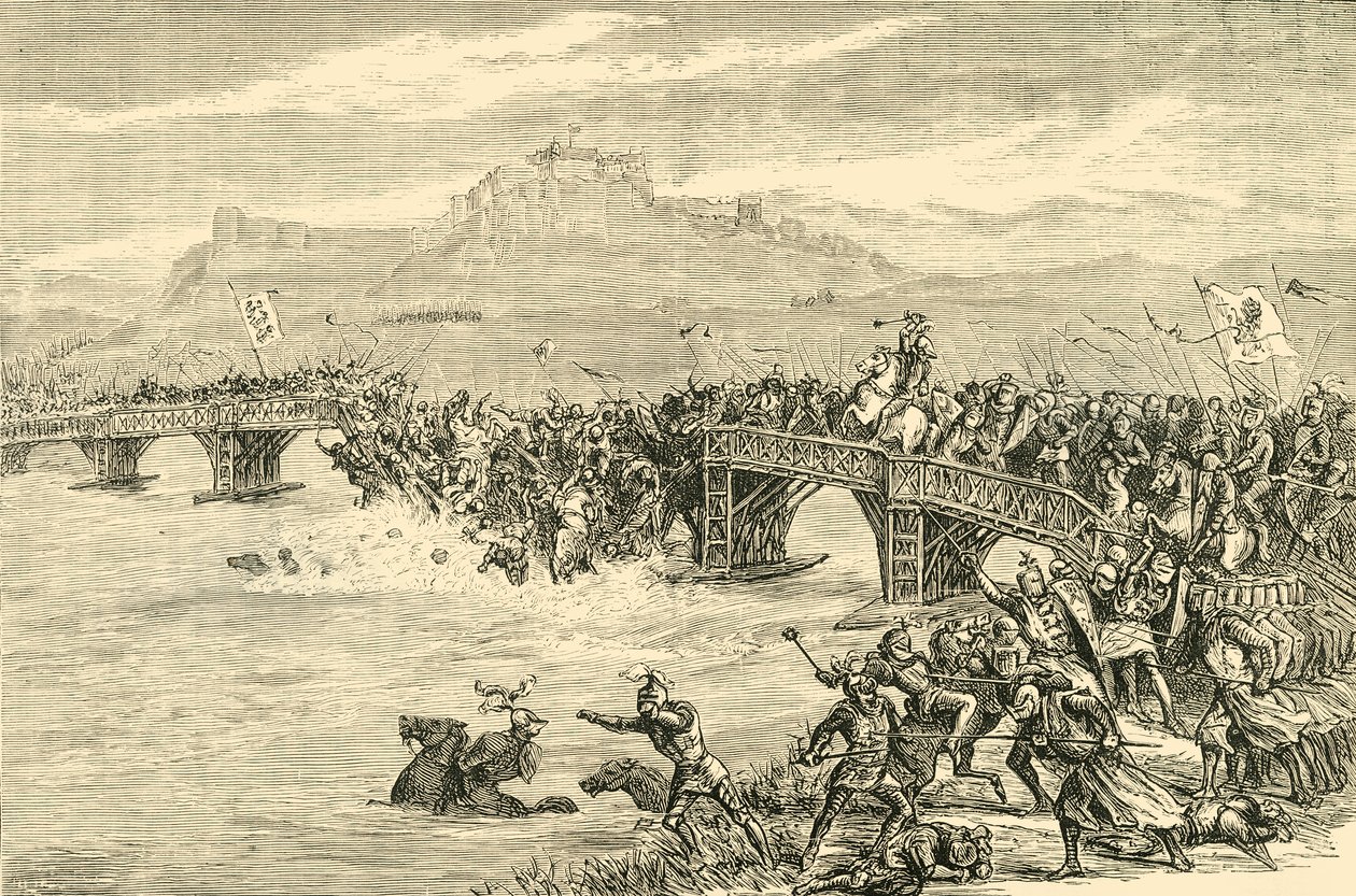 Bitwa o zamek Stirling, 1297 1890. autorstwa Unbekannt