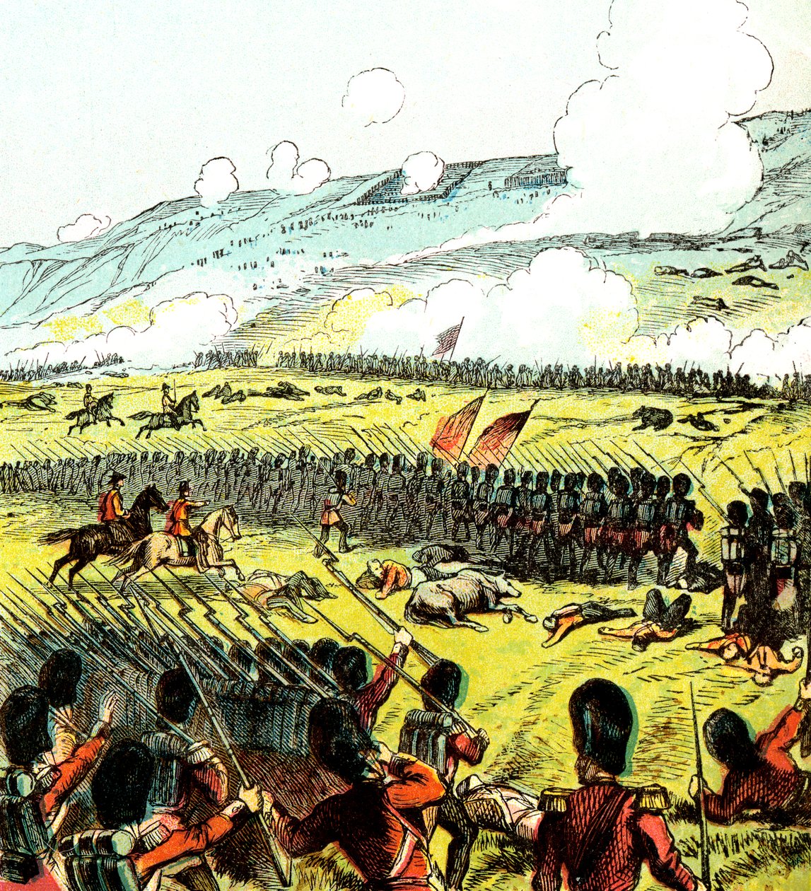 Bitwa pod Almą, 1854, ok. 1850 r. autorstwa Unbekannt