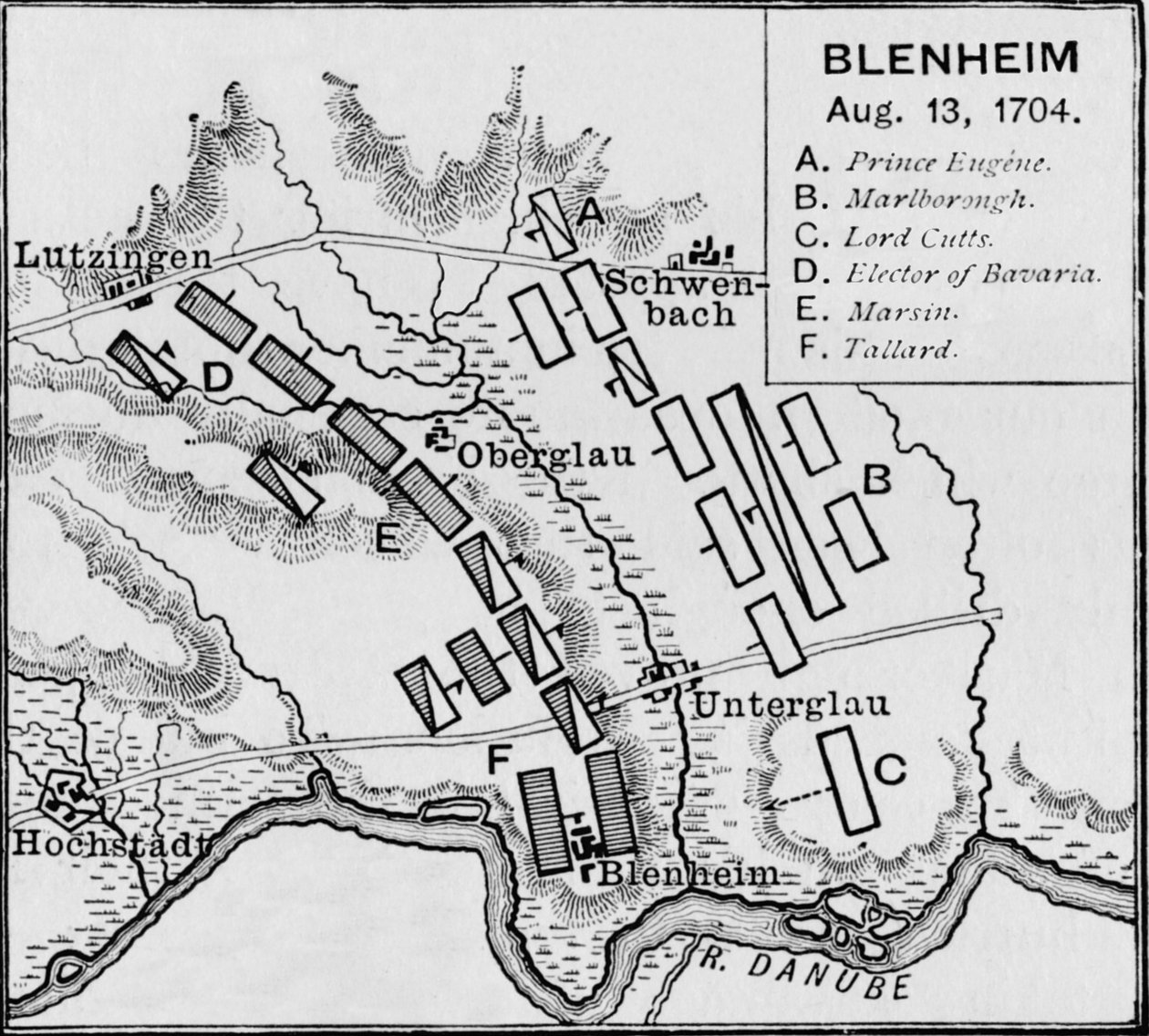 Pole bitwy pod Blenheim, c1895, 1903 autorstwa Unbekannt