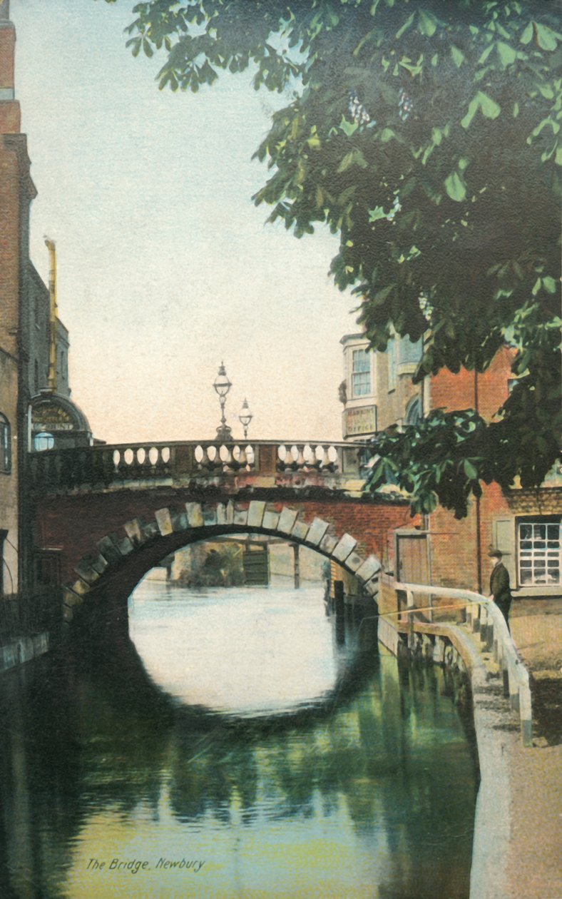 The Bridge, Newbury, koniec XIX i początek XX wieku. autorstwa Unbekannt
