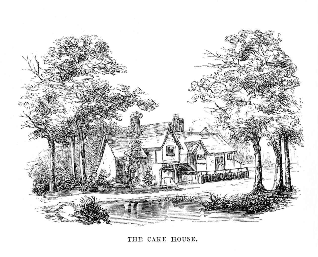 Dom Ciast, ok. 1870 r. autorstwa Unbekannt