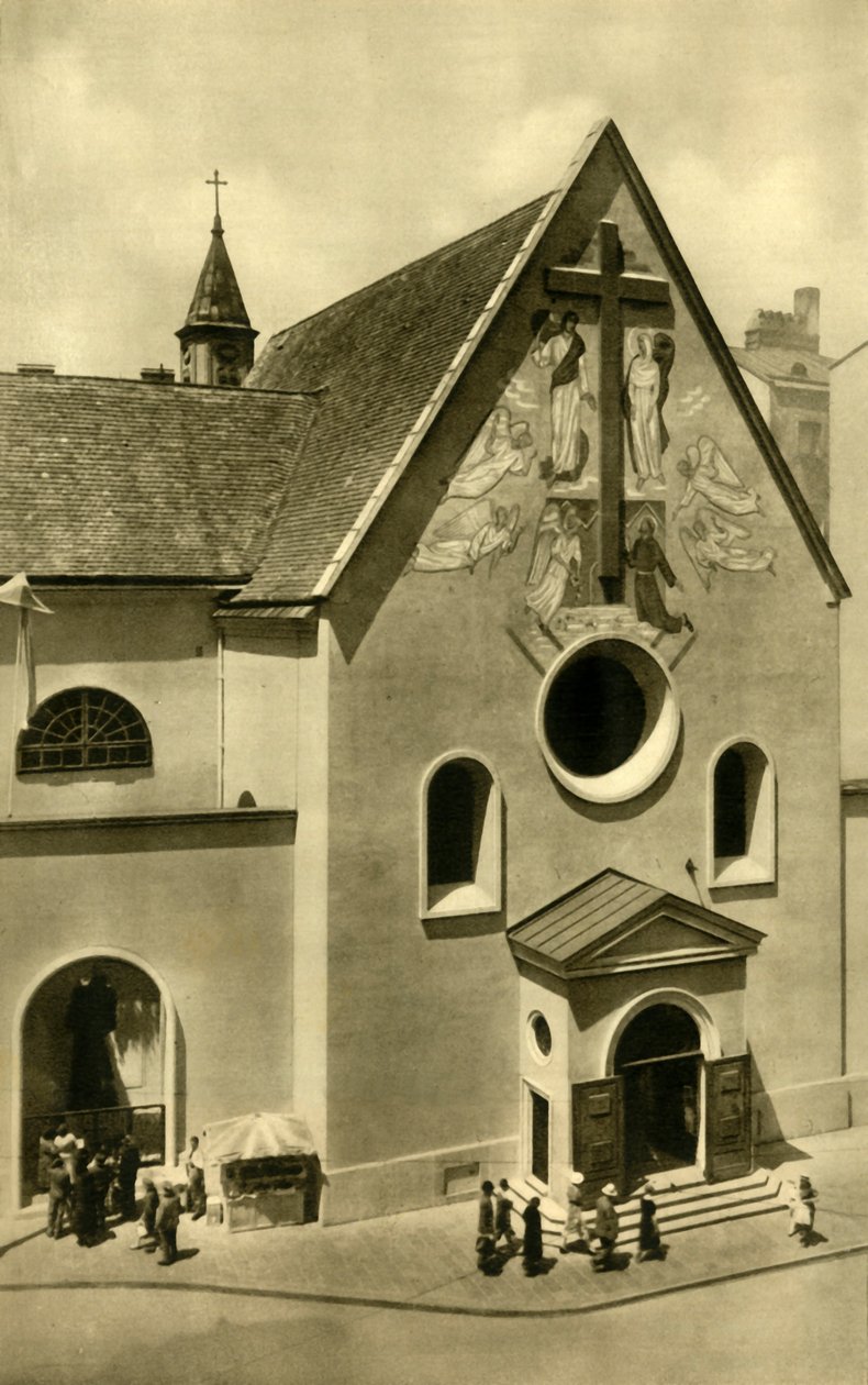 Kościół Kapucynów, Wiedeń, Austria, c1935. autorstwa Unbekannt