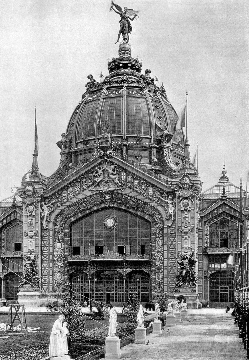 Kopuła Centralna, Wystawa Powszechna, Paryż, 1889 autorstwa Unbekannt