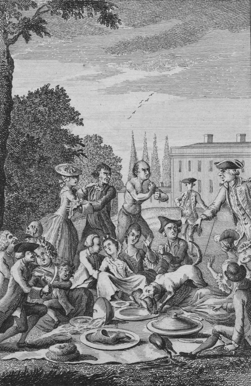 The Citizens Fete Champetre, ok. 1770. autorstwa Unbekannt