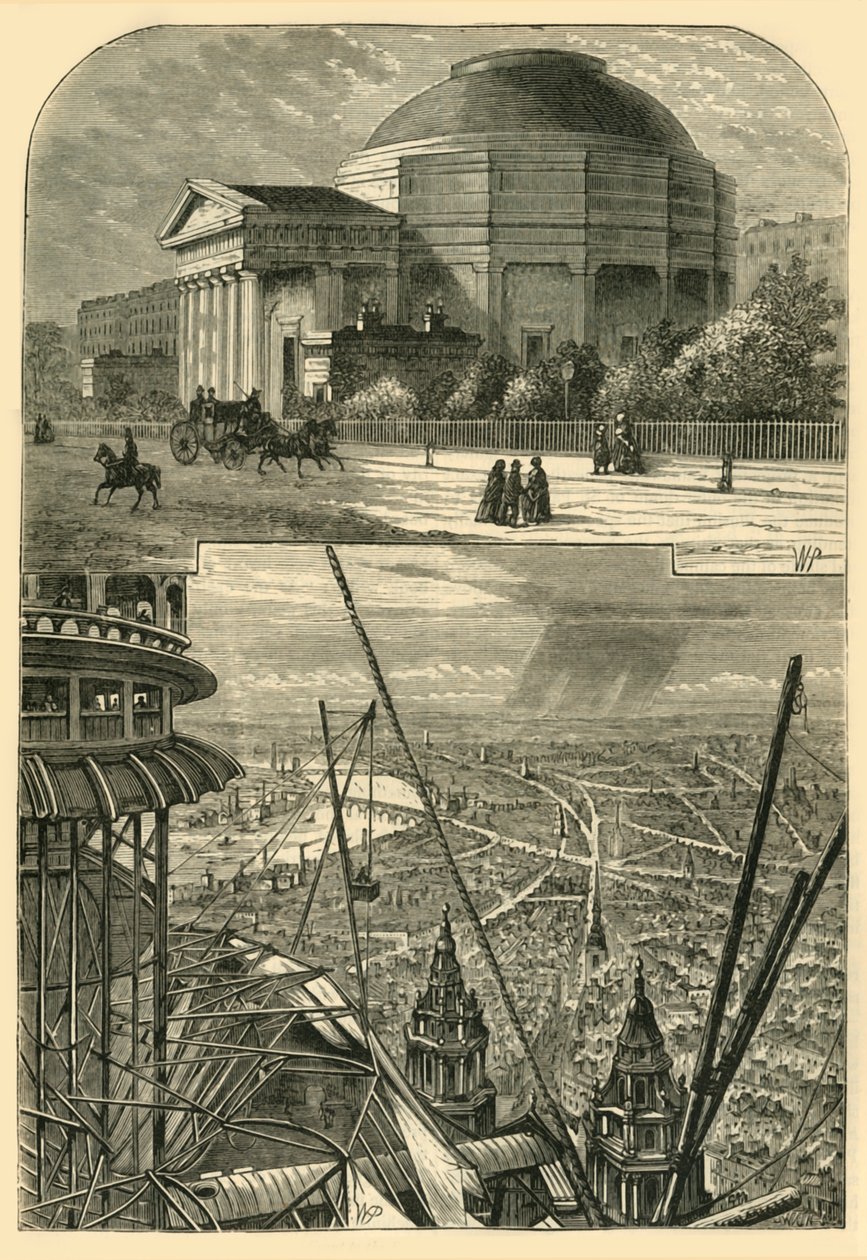 Koloseum w 1827 r., ok. 1876 r. autorstwa Unbekannt