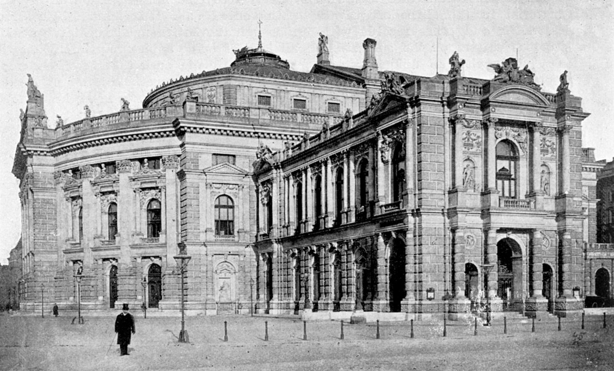 Teatr Dworski, Wiedeń, Austria, 1899 autorstwa Unbekannt