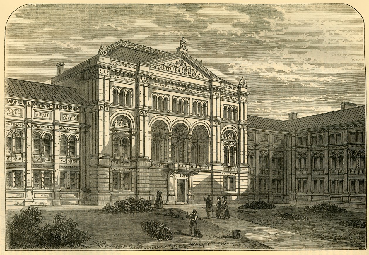 Sąd stacji South Kensington, c1876. autorstwa Unbekannt