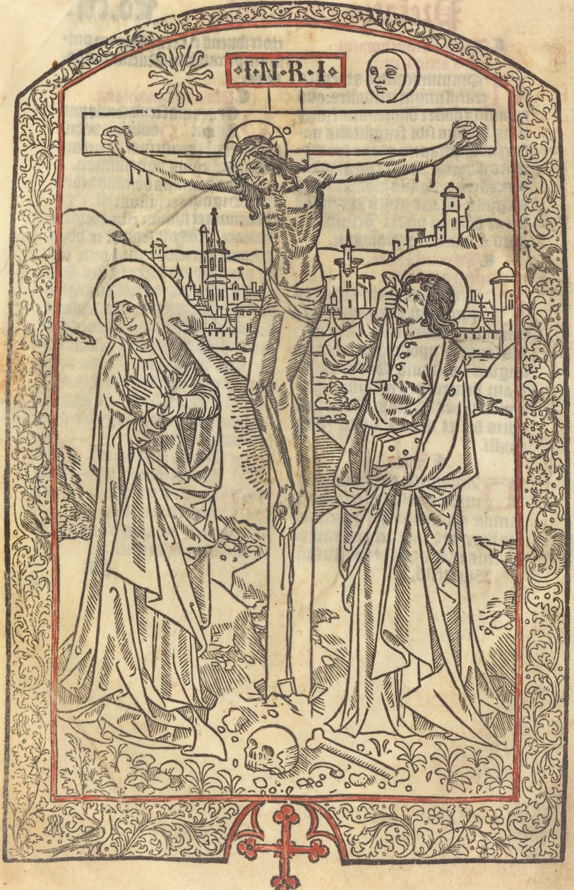 Ukrzyżowanie, c. 1485. autorstwa Unbekannt