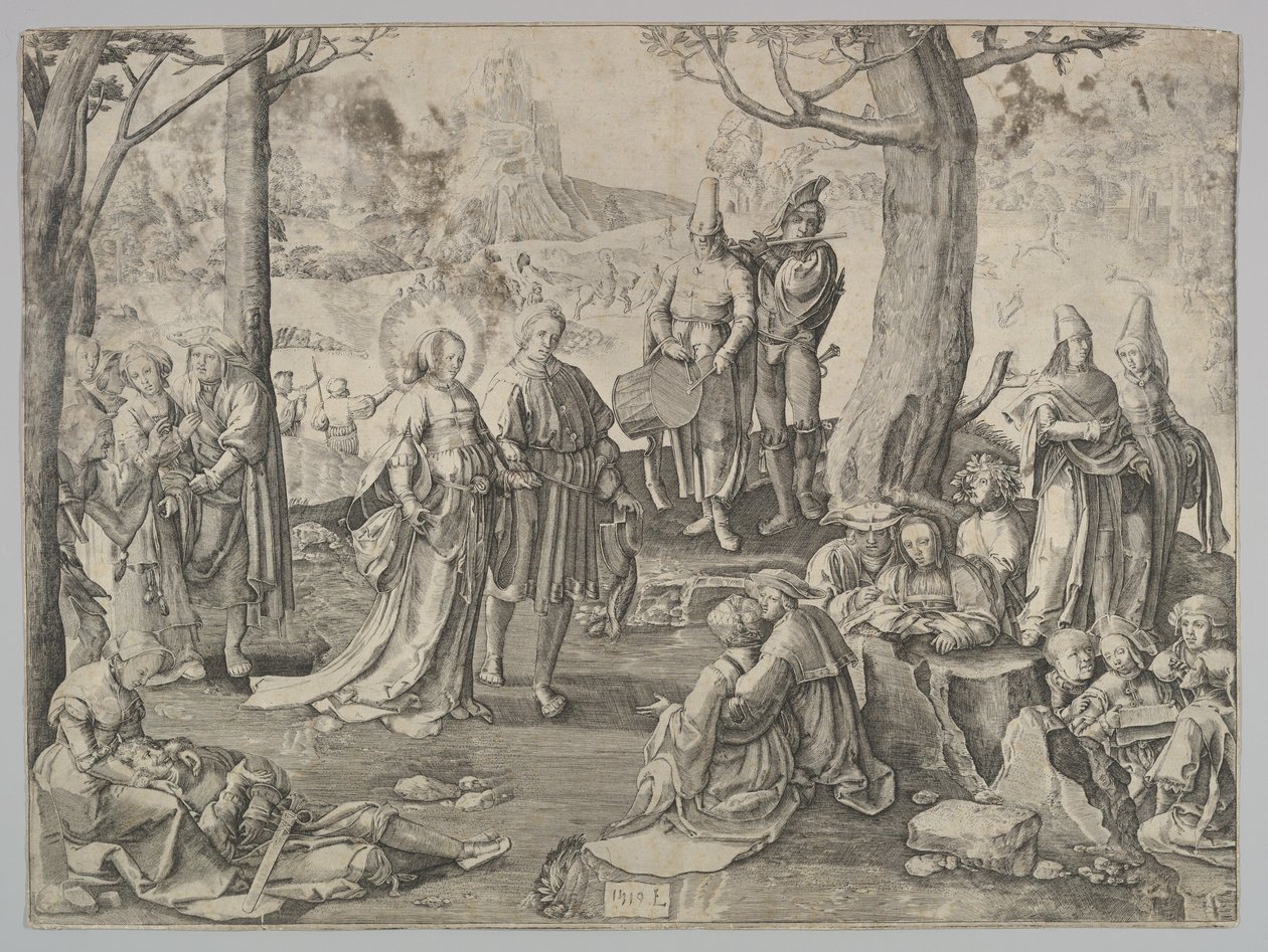 Taniec św. Marii Magdaleny copy.n.d. autorstwa Unbekannt