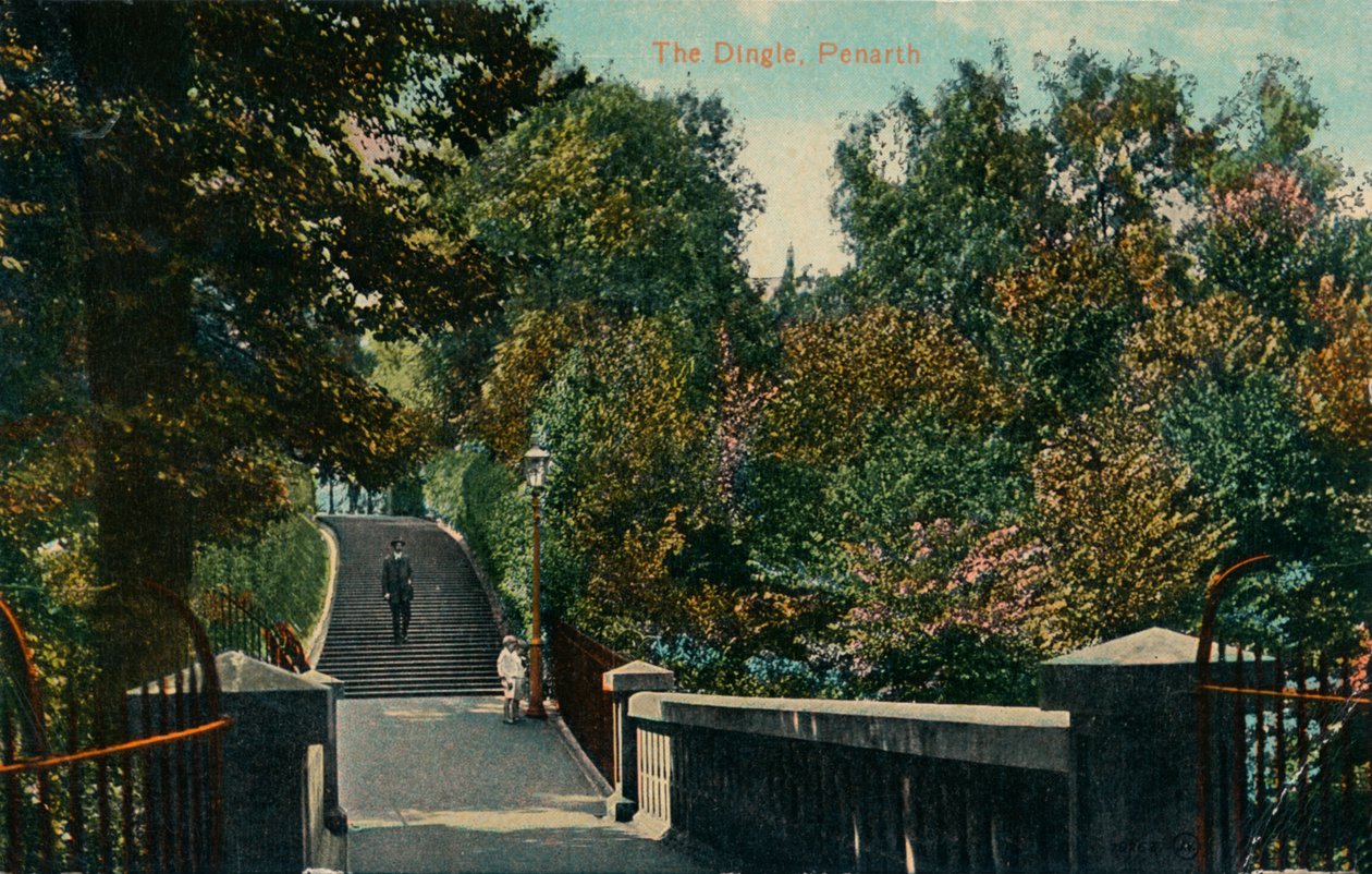 Dingle, Penarth, Glamorgan, ok. 1905 r. autorstwa Unbekannt