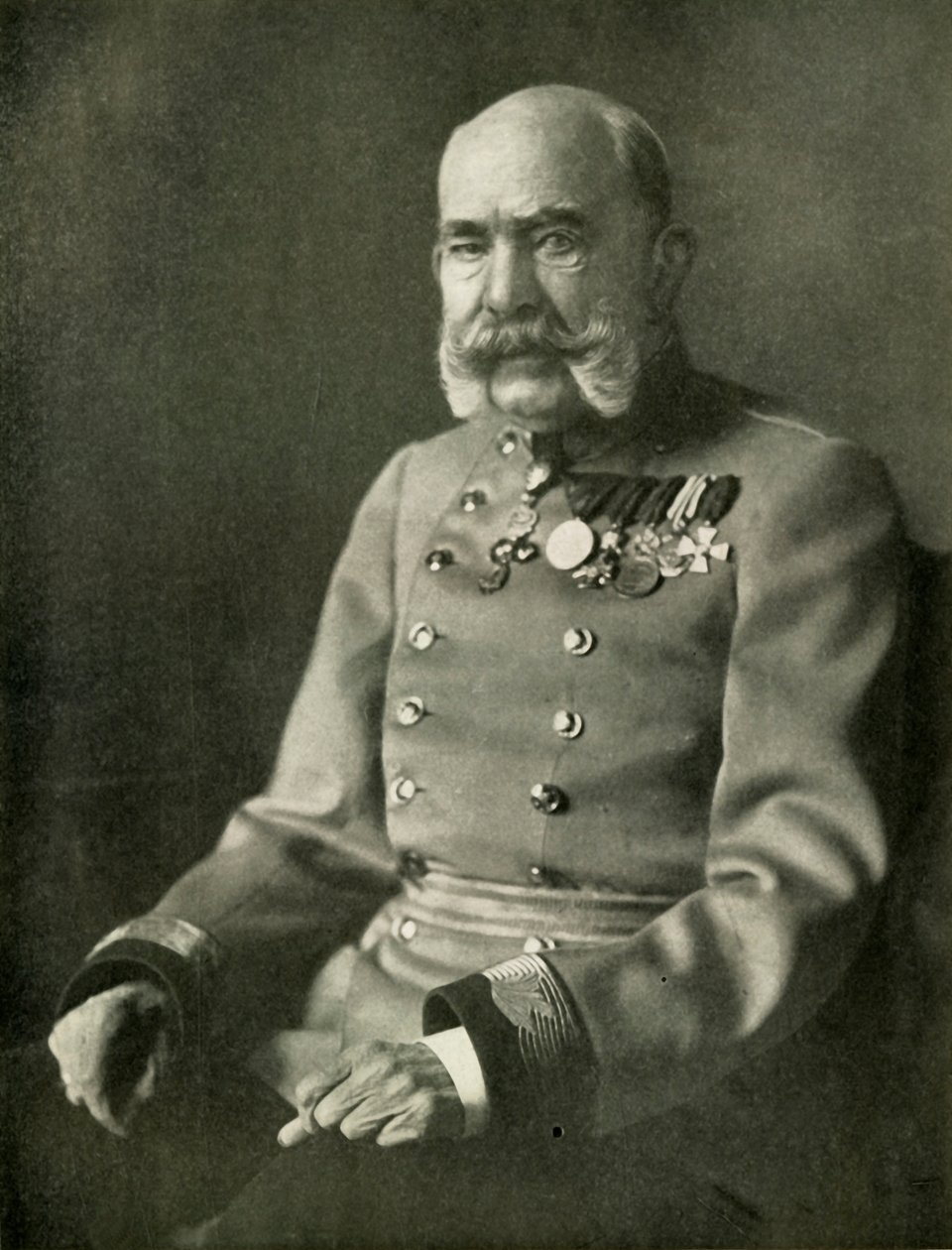 Cesarz Austrii, ok. 1910, 1919. autorstwa Unbekannt