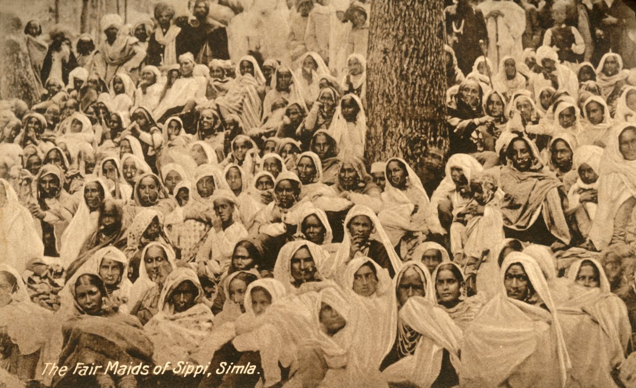 Fair Maids of Sippi, Simla, c1918-c1939. autorstwa Unbekannt