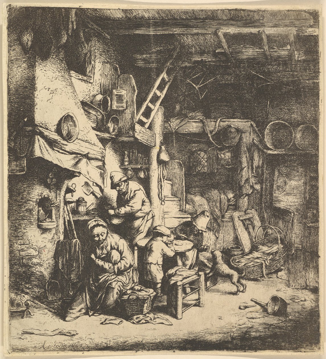 Rewers rodziny, 1610-85. autorstwa Unbekannt