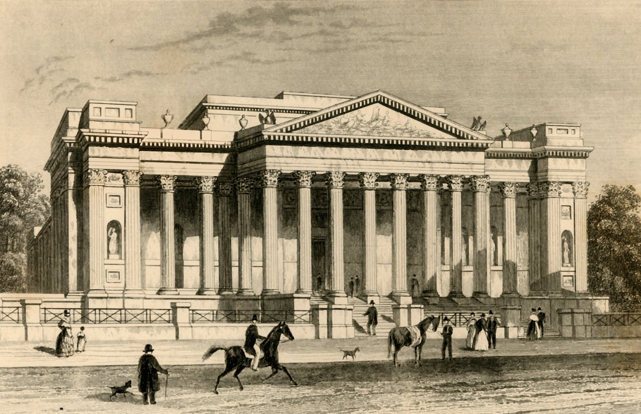 Muzeum Fitzwilliam, Cambridge, c1835. autorstwa Unbekannt