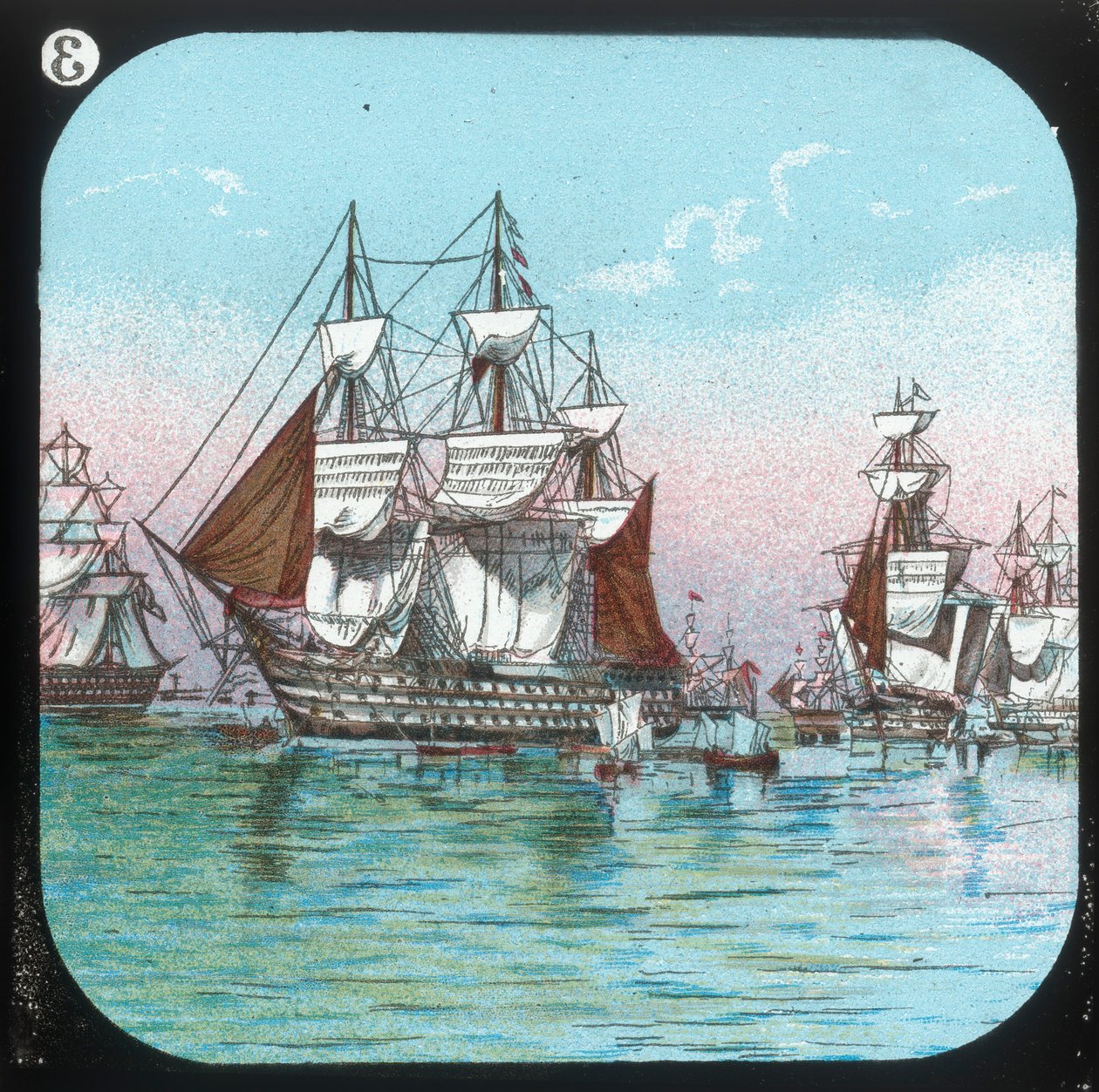 Flota w Spithead, 1853, ok. 1900. autorstwa Unbekannt