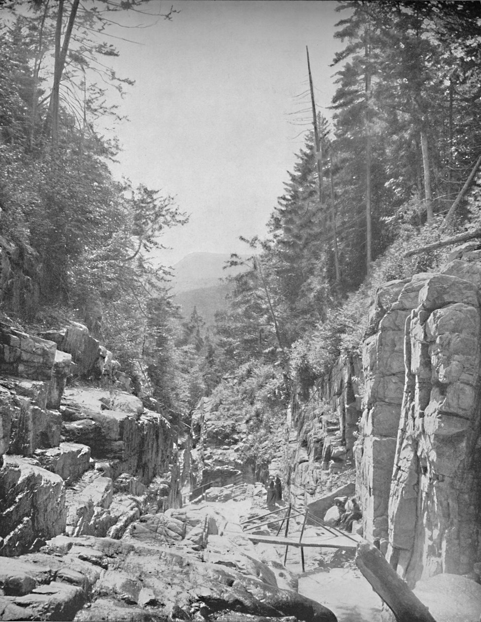 Flume, Frankonia White Mountains, NH, c1897. autorstwa Unbekannt