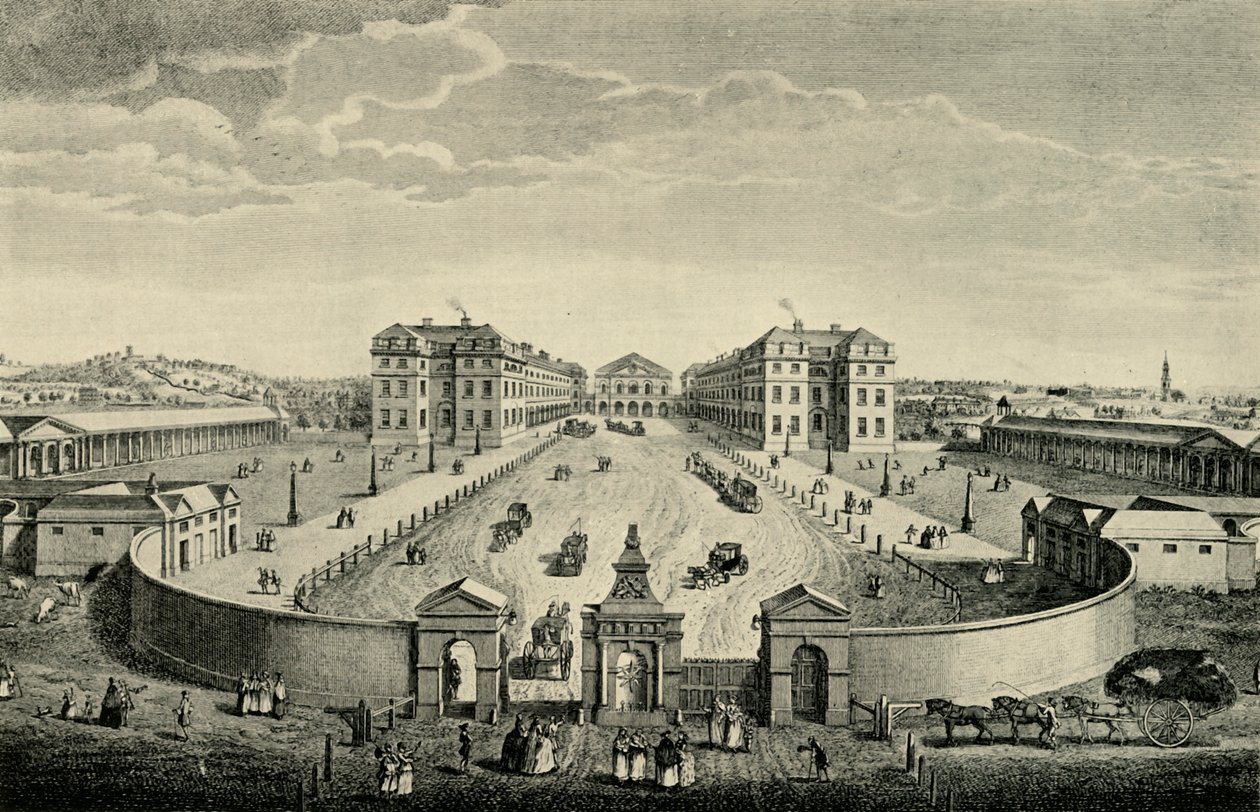 Szpital podrzutków, ok. 1753, 1925. autorstwa Unbekannt
