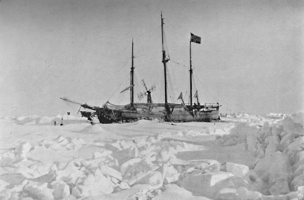 Fram w lodzie. 1895, 1897 autorstwa Unbekannt