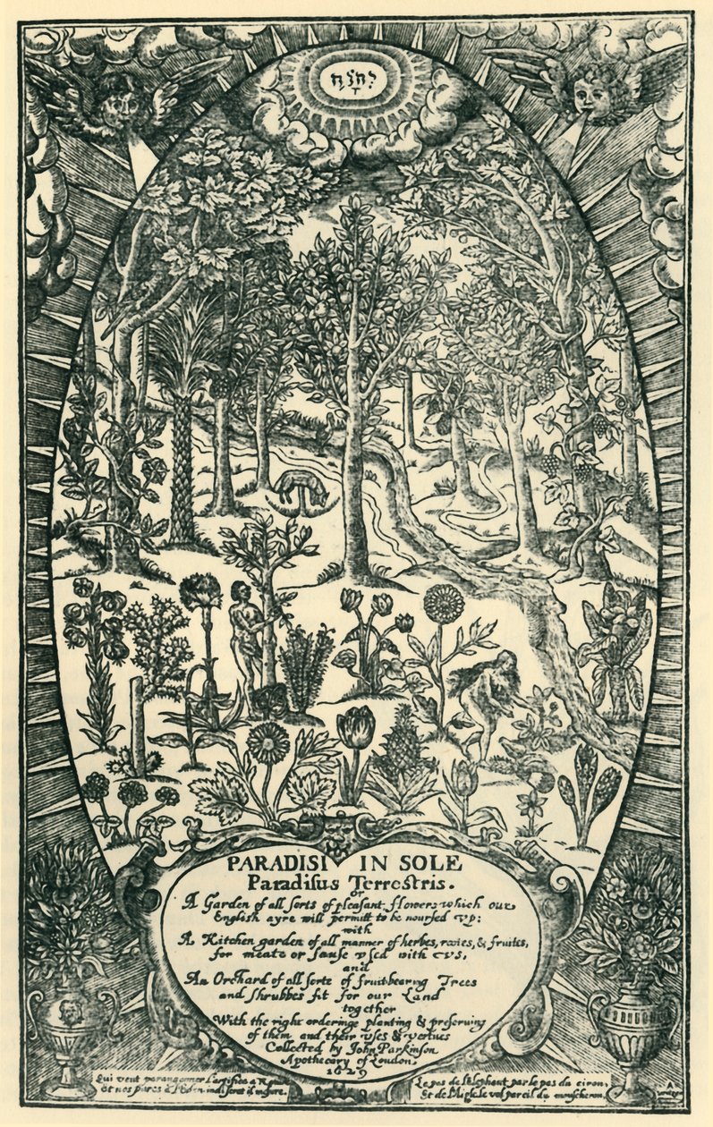 Ogród Eden, 1629, 1944. autorstwa Unbekannt