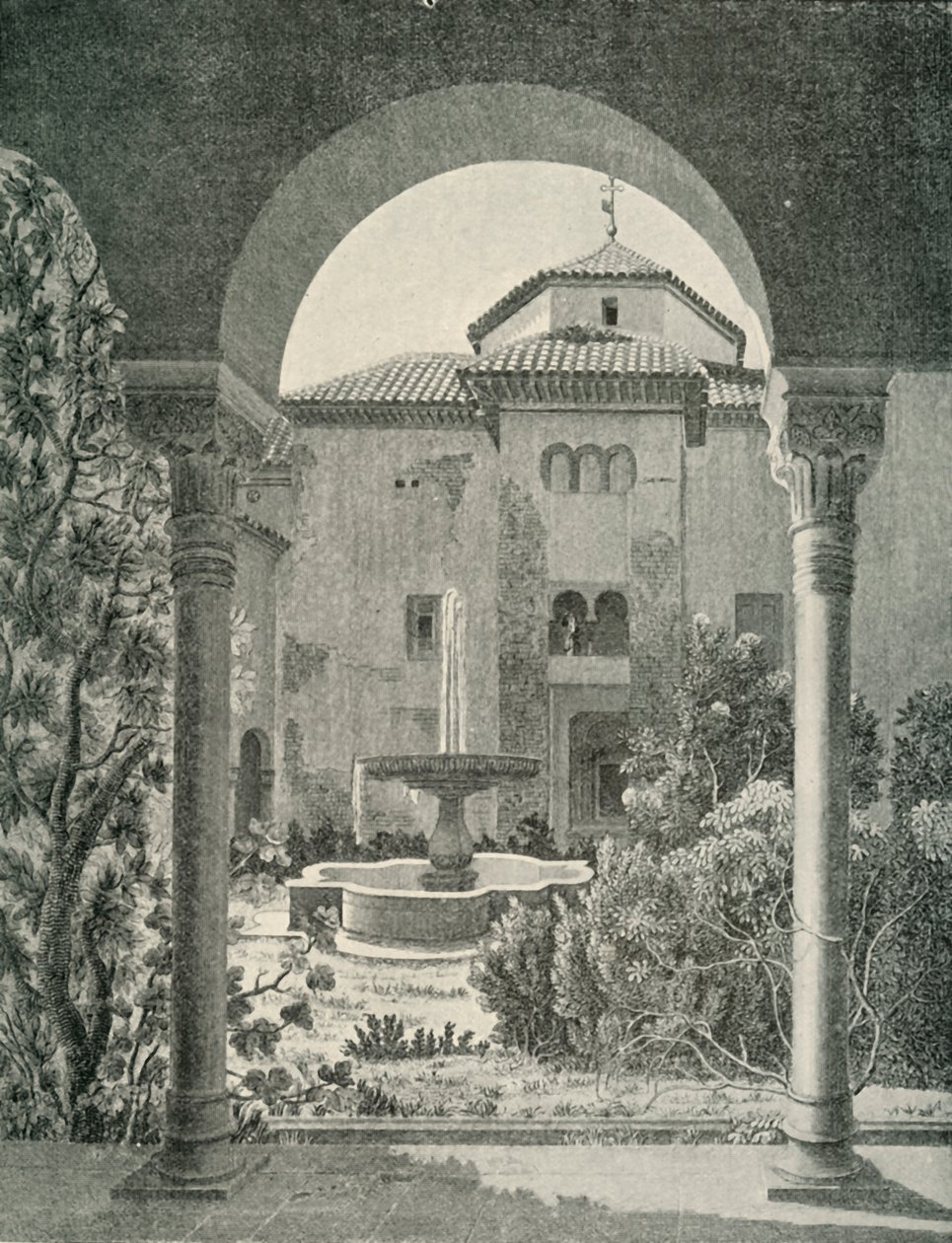 Ogród Lindaraja., XIX w., 1907. autorstwa Unbekannt