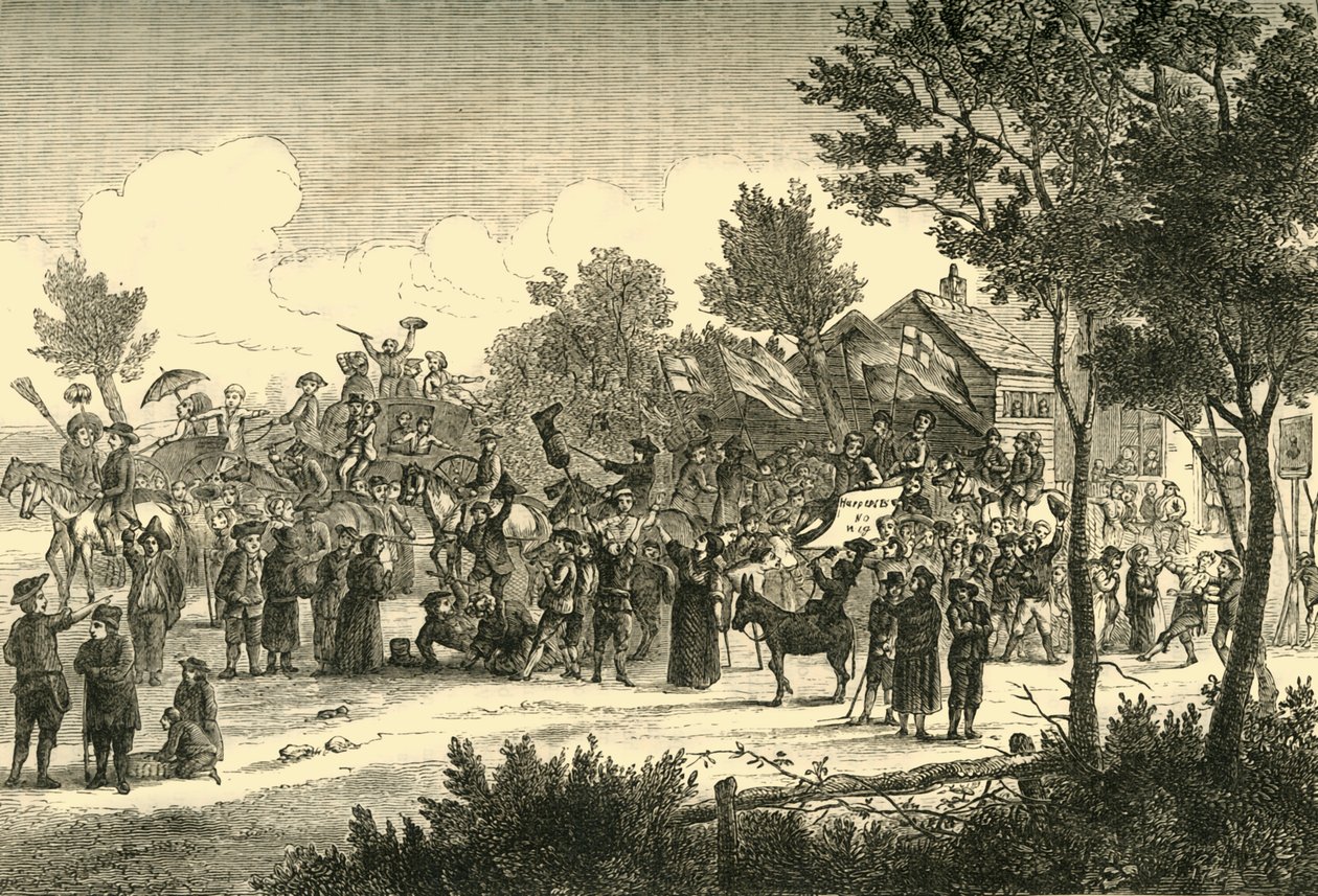 Wybory Garratta, ok. 1878 r. autorstwa Unbekannt