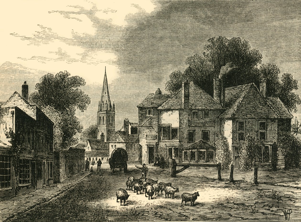 Brama-dom, Highgate, 1820, ok. 1876. autorstwa Unbekannt