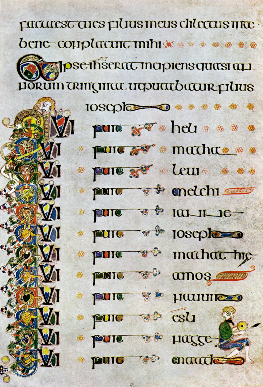 Genealogia Chrystusa, 800 rne, XX wiek autorstwa Unbekannt
