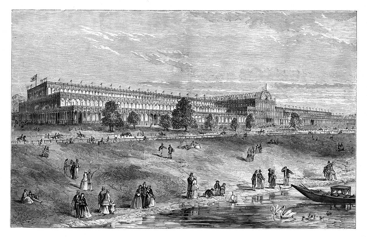 Wielka Wystawa, Hyde Park, Londyn, c1851, 1888. autorstwa Unbekannt