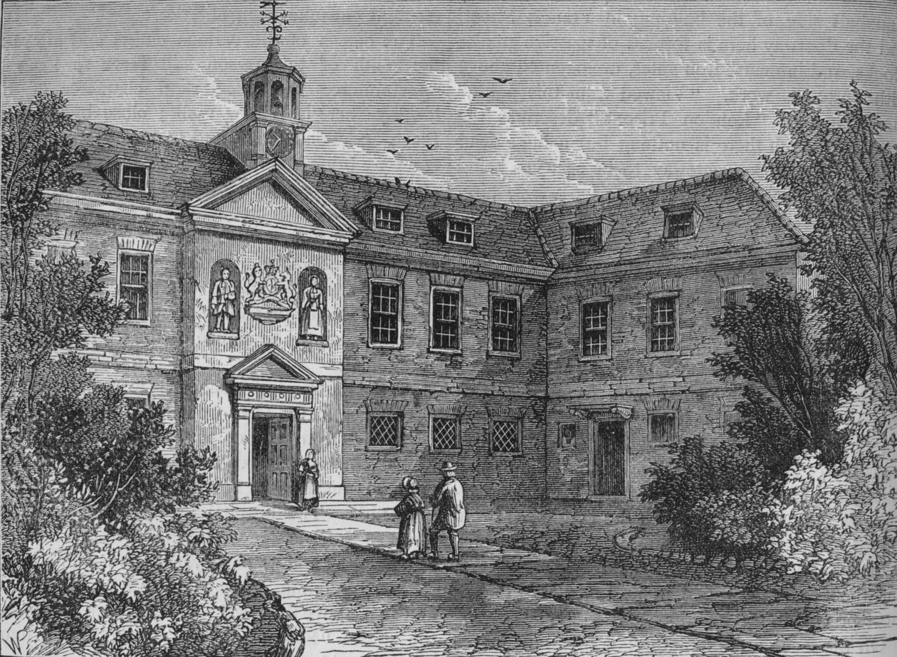 Szkoła szarego płaszcza, Westminster, Londyn, ok. 1850 r. 1878 r autorstwa Unbekannt