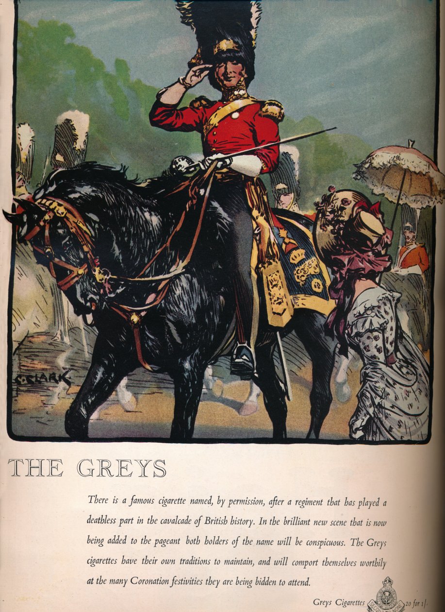 The Grays - Papierosy Grays, 1937 autorstwa Unbekannt